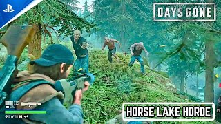 DAYS GONE  FREE ROAM GAMEPLAY  HORSE LAKE HORDE daysgone [upl. by Durrett]