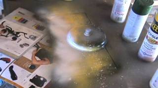 Spray Paint Art Tutorial Pyramids [upl. by Odella806]