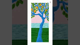 Simple Drawing Tree art drawing painting shorts foryou [upl. by Ij]