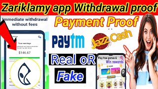 CAN WE MAKE MONEY WITH PAIDWORK ZAREKLAMY FULL REVIEW 2022  Zariklamy app Withdrawal proof [upl. by Keiko]