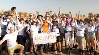 Our Work Acorns Childrens Hospice  Sahara Desert Trek Documentary [upl. by Dollar511]