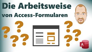 Die Arbeitsweise von Access Formen [upl. by Keligot]