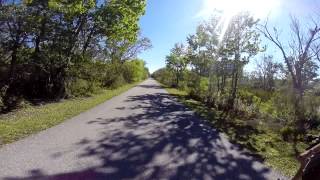 Pinellas Trail Tarpon Springs to Palm Harbor [upl. by Srevart]