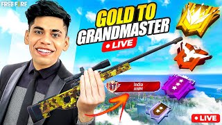 🔴Live Awm King Is Back😡24 Hour Top 1 Push🔥  Garena Free Fire Max [upl. by Einafpets18]