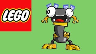 How to Build LEGO Mixels Krader amp Volectro Murp  Stop Motion Build  Bricks and Clay Play [upl. by Anauqes]