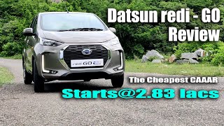 2020 Datsun Redi Go BS6 Review I indepth review of all features I In Telugu [upl. by Sill123]