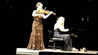 Live in Berlin Hilary Hahn Valentina Lisitsa Bela Bartók Romanian dances [upl. by Trish]