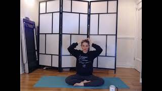 Yoga to warm ground and improve digestion in the vata season [upl. by Vilberg]