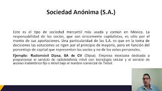 Generalidades de las Sociedades Mercantiles [upl. by Elma]