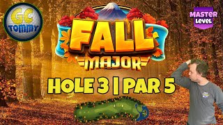 Master QR Hole 3  Par 5 ALBA  Fall Major 2024 Tournament Golf Clash Guide [upl. by Audwen]