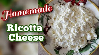 Ricotta Cheese Recipe shorts [upl. by Fenelia]