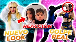 SOY RUBIA 👱🏻‍♀️ mi familia reaccionó así  Kimberly Loaiza [upl. by Neeleuqcaj]