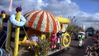 Bloemencorso Bollenstreek 2016 Deel 36 Noordwijk Flowers amp Fashion 23042016 [upl. by Nitsraek]