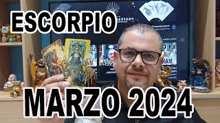 ESCORPIO ♏️ MARZO 2024 HOROSCOPO Y PREDICCION ASTROLOGICA [upl. by Wahkuna]