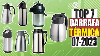 10 MELHORES GARRAFAS TÉRMICAS em 2023 ➽ CAFÉ QUENTE 24H [upl. by Nabois]