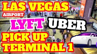 Las Vegas Uber Lyft Pick Up at McCarran International Airport [upl. by Eelrahc]