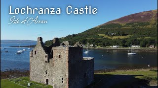 Lochranza Castle  Isle of Arran  Scotland  4K  DJI Mini2 [upl. by Jelle321]