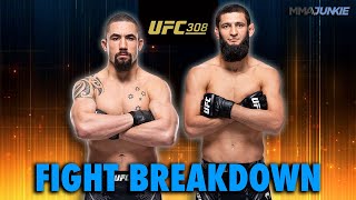 Robert Whittaker vs Khamzat Chimaev Prediction amp Breakdown  UFC 308 [upl. by Anneirb]