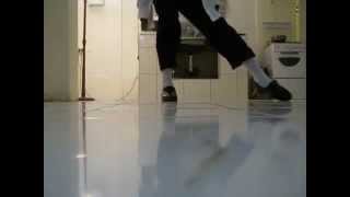 Michael Jackson Spin and Toe stand SUPERB [upl. by Levitus]