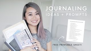 How to Journal  30 Journaling Prompts for Self Discovery [upl. by Trudey]