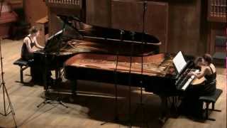 Lutosławski  Variations on a theme by Paganini for two pianos [upl. by Rumpf]