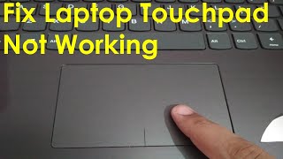 Lenovo touchpad not working windows 10 [upl. by Weinberg]