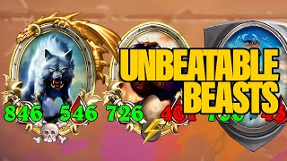 The Story of the Biggest Beast Build  Dogdog Hearthstone Battlegrounds [upl. by Aremihc]