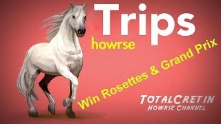 How To Win Rosettes  Howrse Trips [upl. by Leumel]