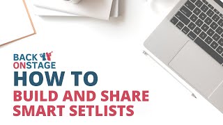 How To Build and Share Smart Setlists Repertoire Features  BOS Academy Tutorials [upl. by Amato]