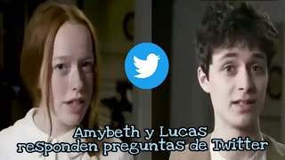 Lucas Zumann y Amybeth Mcnulty responden preguntas de Fans [upl. by Jasisa]