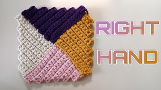 RİGHT HAND Dishcloths crochetcrochet dishcloth patterns for beginners free [upl. by Netsirhc845]