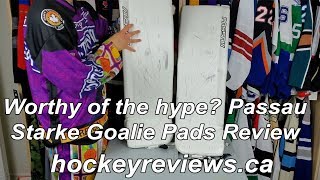 Worth the hype Passau Starke Hockey Goalie Pad Review [upl. by Polly]