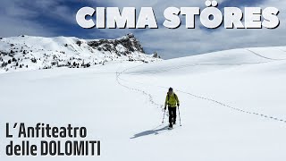 CIMA STÖRES LAnfiteatro delle Dolomiti  Corvara  Alta Badia [upl. by Wilinski]