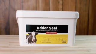 Udder Seal Your GoTo Solution for Udder Health During the Dry Period [upl. by Elrebma]