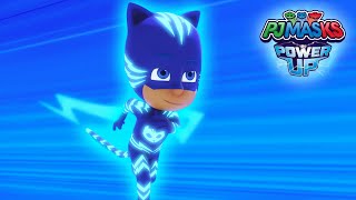 PJ Masks Song 🎵 GO CAT GO 🎵 PJ Power Up Sing Along  PJ Masks Official [upl. by Venezia]