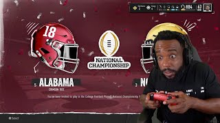 We WENT TO THE Championship Game NCAA Football 25 Road To Glory Ep 4 [upl. by Hyrup]