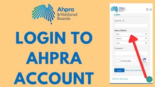 Ahpra Login  How to Sign in to Ahpra Australian Health Practitioner Regulation Agency Account [upl. by Mitman]