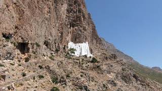 The Monastery of Hozoviotissa Amorgos [upl. by Werner809]