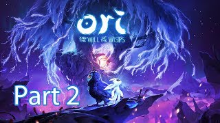 Ori and the Will of the Wisps Walkthrough Part 2 Wellspring Glades amp Mouldwood Depths Spider Boss [upl. by Aitsirt]