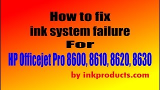 How to Fix HP OfficeJet Missing or Failed Printhead Error  FIX👍 [upl. by Nathalie75]