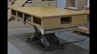 A Modern Cabinet Makers Bench For Woodworking amp Carpentry [upl. by Fredrick]