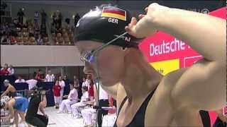 DM 2012  Finale 100m Freistil der Frauen [upl. by Gwynne]