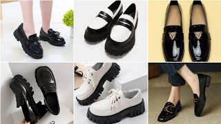 Brilliant spring collection slip on loafers for girls  pu comfy leather handmade footwear 2023 [upl. by Kcirttap845]