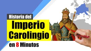 Carlomagno y el IMPERIO CAROLINGIO  Resumen  Origen auge y decadencia [upl. by Russon]