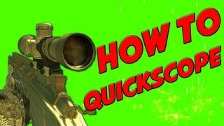 How To Quick Scope in MW3 [upl. by Alliw]