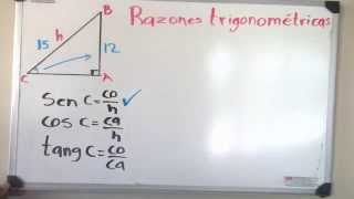 Razones trigonometricas [upl. by Greg]