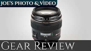 Canon EF 85mm f18 USM Lens On APSC  Gear Review [upl. by Lacombe]