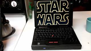 IBM ThinkPad 760XL  Overview amp DOS Gaming Showcase [upl. by Pang]