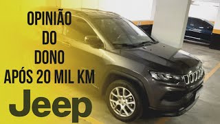 Opinião do dono  Jeep Compass 2023 T270  Após 20 mil km [upl. by Ferro843]