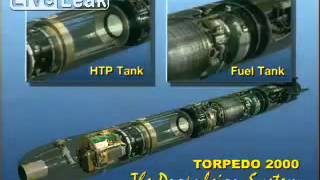 SAAB Bofors underwater systems  Torpedo 2000 Dual purpose torpedo [upl. by Fridlund]